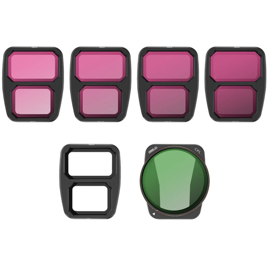 For DJI Air 3 STARTRC Drone Lens Filter, Lens:6 in 1 ND8/16/32/64 UV CPL by STARTRC