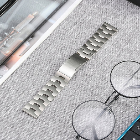 For Huawei Watch 3 Pro/GT3 SE/GT2 Pro 22mm Original Buckle Titanium Steel Watch Band(Silver) by buy2fix