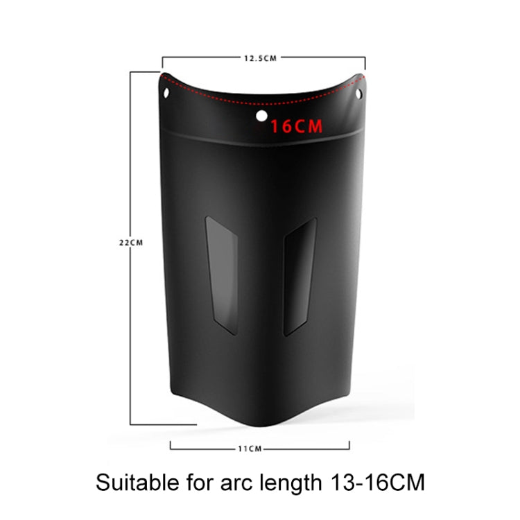 Motorcycle PP Modified Front Wheel Fender Dustproof Splash Flaps Mudguards Fender Guard, Style:01 by buy2fix