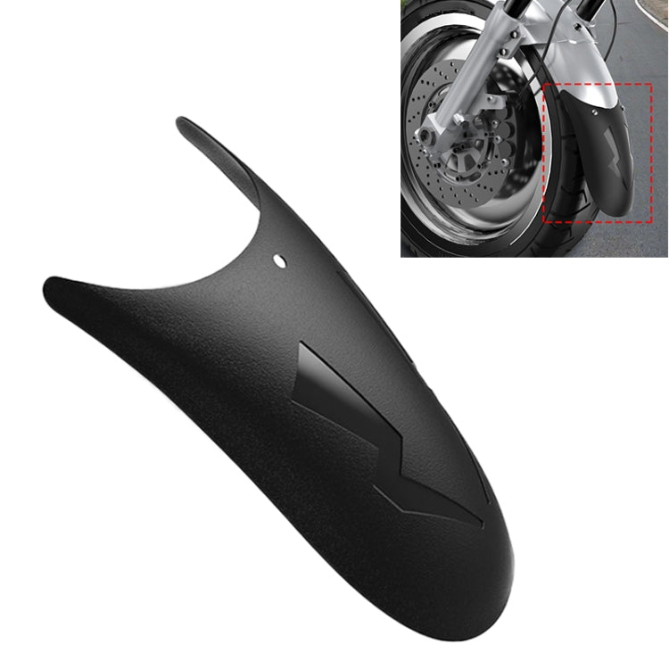 Motorcycle PP Modified Front Wheel Fender Dustproof Splash Flaps Mudguards Fender Guard, Style:02 by buy2fix