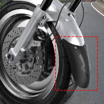 Motorcycle PP Modified Front Wheel Fender Dustproof Splash Flaps Mudguards Fender Guard, Style:02 by buy2fix