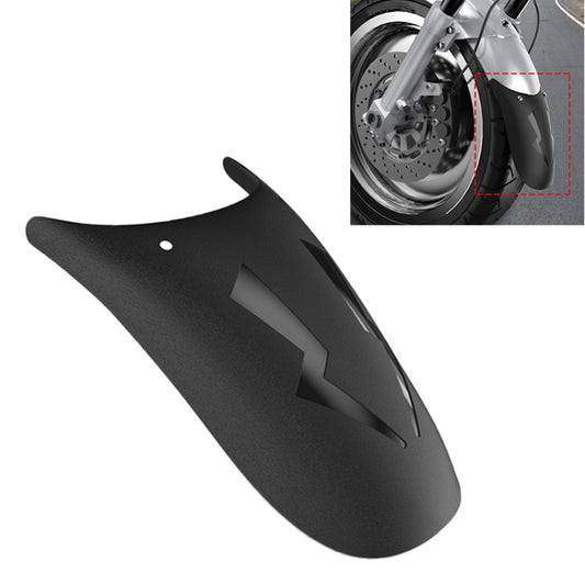 Motorcycle PP Modified Front Wheel Fender Dustproof Splash Flaps Mudguards Fender Guard, Style:03 - In Car by buy2fix | Online Shopping UK | buy2fix