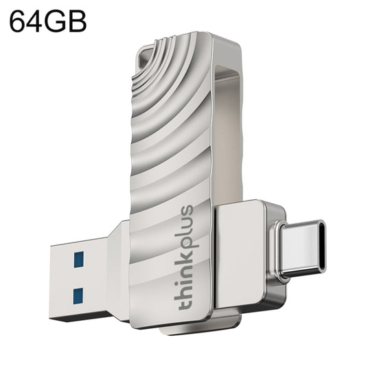Lenovo Thinkplus MU232 USB 3.2 + USB-C / Type-C Dual Head Flash Drive, Memory:64GB - USB Flash Drives by Lenovo | Online Shopping UK | buy2fix