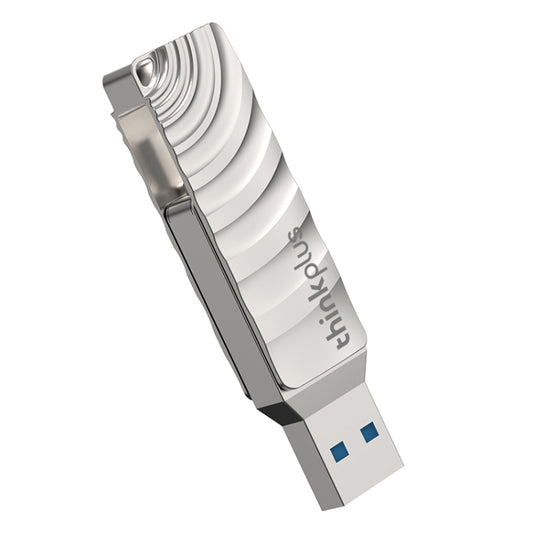 Lenovo Thinkplus MU232 USB 3.2 + USB-C / Type-C Dual Head Flash Drive, Memory:128GB by Lenovo