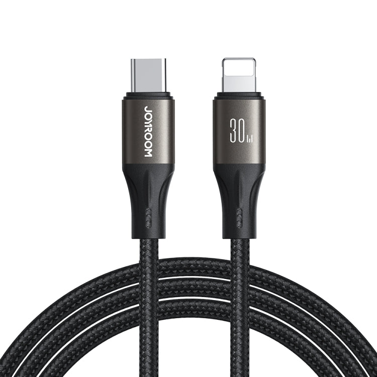 JOYROOM SA25-CL3 30W USB-C/Type-C to 8 Pin Fast Charge Data Cable, Length:3m(Black) by JOYROOM