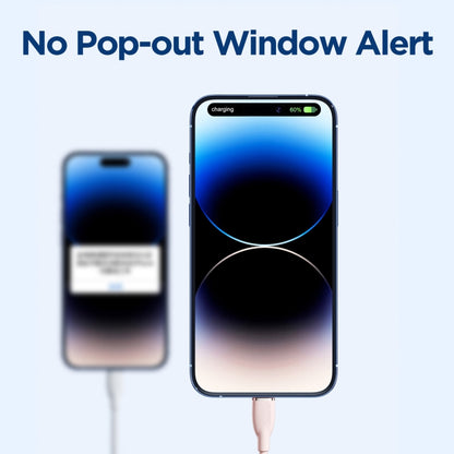 JOYROOM SA29-AL3 3A USB to 8 Pin Liquid Silicone Fast Charging Data Cable, Length: 1.2m(Pink) by JOYROOM