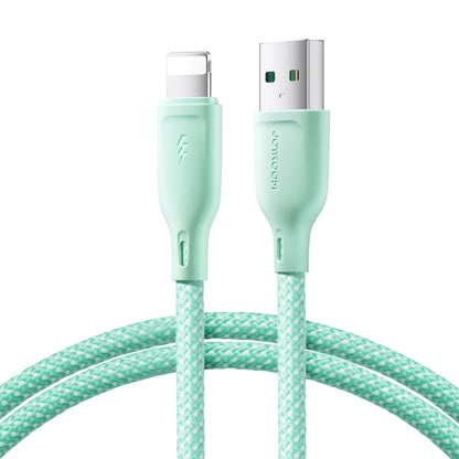 JOYROOM SA34-AL3 3A USB to 8 Pin Fast Charge Data Cable, Length: 1m(Green) - Normal Style Cable by JOYROOM | Online Shopping UK | buy2fix