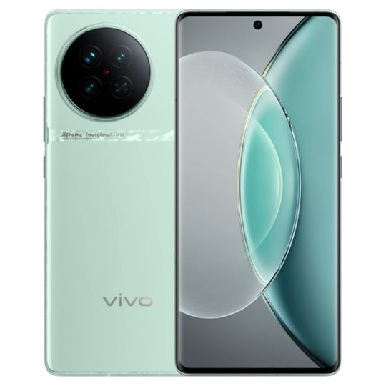 vivo X90s 5G,Triple Back Cameras, 12GB+256GB, Face ID Screen Fingerprint Identification, 6.78 inch Android 13.0 OriginOS 3 Dimensity 9200+ Octa Core, NFC, OTG, Network: 5G, Support Google Play(Green)