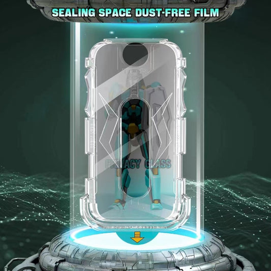 For iPhone X / XS Easy Install 28 Degree Privacy Armor Tempered Glass Film by buy2fix