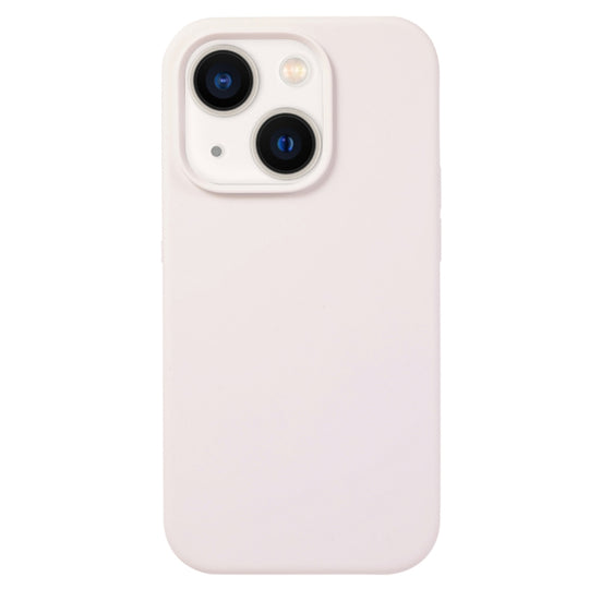 For iPhone 13 Liquid Silicone Phone Case(Rock Grey)