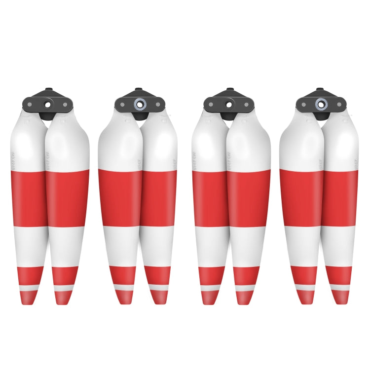 For DJI Air 3 Sunnylife 8747F Low Noise Quick-release Propellers, Style:2 Pairs Red White - DIY Propeller by Sunnylife | Online Shopping UK | buy2fix