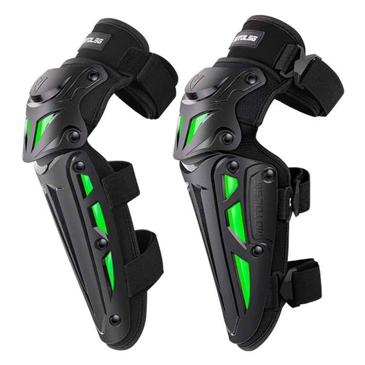 Motolsg MT-05 Motorcycle Bicycle Riding Protective Gear 2 in 1 Knee Pads(Green) - Protective Gear by MOTOLSG | Online Shopping UK | buy2fix