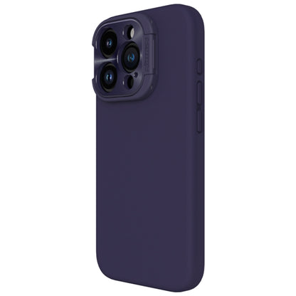 For iPhone 15 Pro Max NILLKIN Lens Wing Magsafe Magnetic Phone Case(Purple) - iPhone 15 Pro Max Cases by NILLKIN | Online Shopping UK | buy2fix