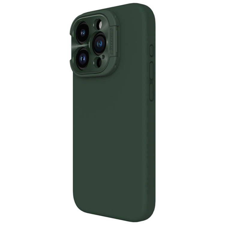 For iPhone 15 Pro Max NILLKIN Lens Wing Magsafe Magnetic Phone Case(Green) - iPhone 15 Pro Max Cases by NILLKIN | Online Shopping UK | buy2fix