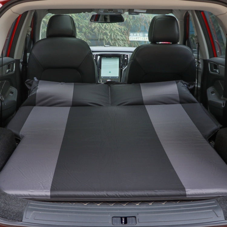 Universal Car Polyester Pongee Sleeping Mat Mattress Off-road SUV Trunk Travel Inflatable Mattress Air Bed, Size:180 x 130 x 102cm(Black + Grey) - Seat Accessories by buy2fix | Online Shopping UK | buy2fix