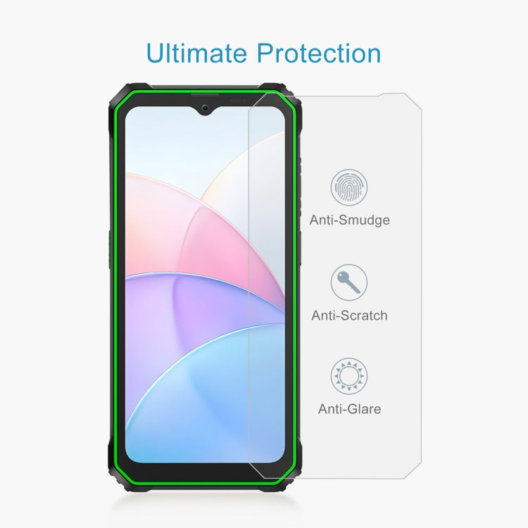 For Blackview BV6200 50pcs 0.26mm 9H 2.5D Tempered Glass Film by buy2fix