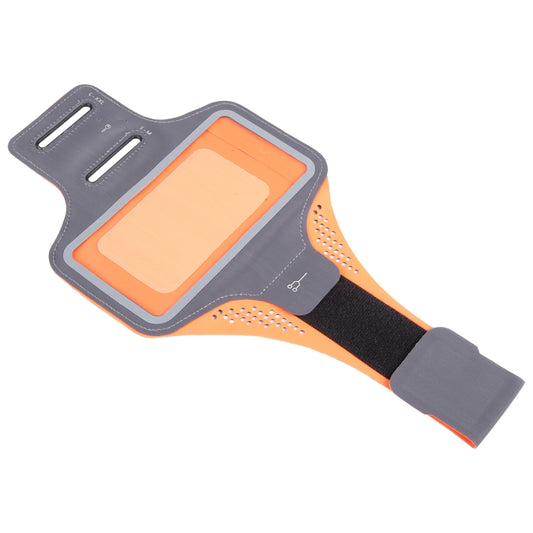 7 inch Sports Cellphone Armband Case Running Smartphone Arm Band(Orange) by buy2fix