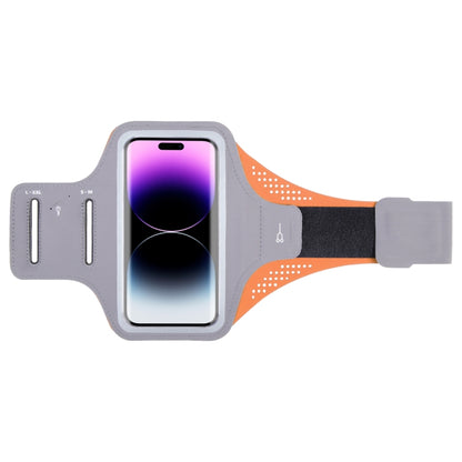 7 inch Sports Cellphone Armband Case Running Smartphone Arm Band(Orange) by buy2fix