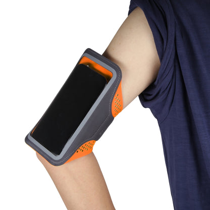 7 inch Sports Cellphone Armband Case Running Smartphone Arm Band(Orange) by buy2fix