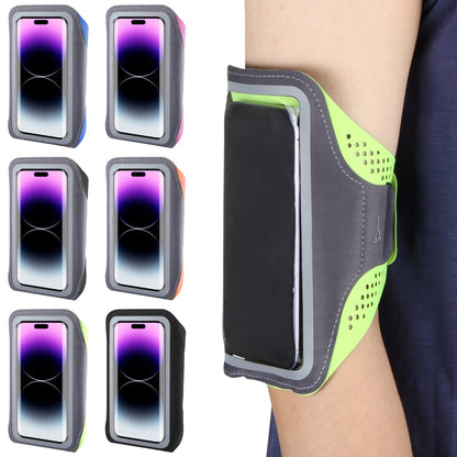 7 inch Sports Cellphone Armband Case Running Smartphone Arm Band(Orange) by buy2fix