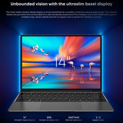 CHUWI CoreBook X 14 inch Laptop, 16GB+512GB, Windows 11 Intel 12th Gen Core i3-1215U Hexa Core - CHUWI by CHUWI | Online Shopping UK | buy2fix