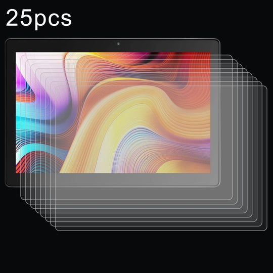 For Dragon Touch Notepad K10 25pcs 9H 0.3mm Explosion-proof Tempered Glass Film