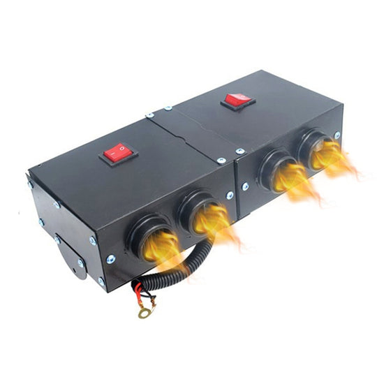 Car 500W High-power Electric Heater Defroster, Specification:24V 4-hole