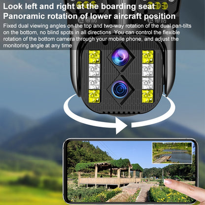 DF-3HBJ 4MP HD IP66 Waterproof Outdoor WiFi IP Camera Support Full Color Night Vision, Plug:EU Plug by buy2fix