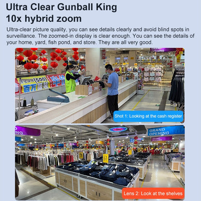 DF-3HBJ 4MP HD IP66 Waterproof Outdoor WiFi IP Camera Support Full Color Night Vision, Plug:EU Plug by buy2fix