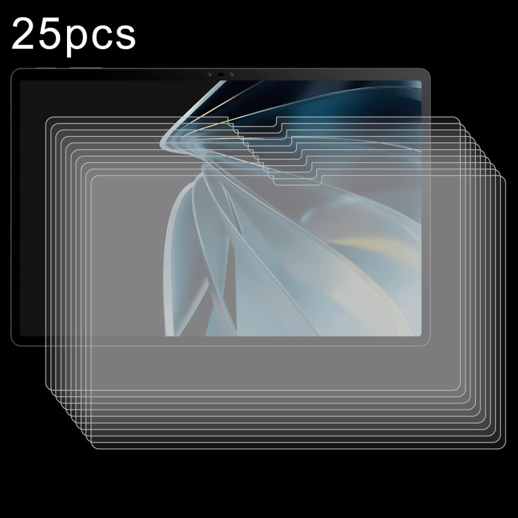 For ZTE Nubia Pad 3D 12.4 25pcs 9H 0.3mm Explosion-proof Tempered Glass Film - Others by buy2fix | Online Shopping UK | buy2fix