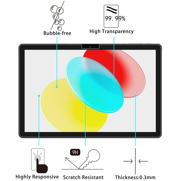 For Ulefone Tab A8 25pcs 9H 0.3mm Explosion-proof Tempered Glass Film - Others by buy2fix | Online Shopping UK | buy2fix