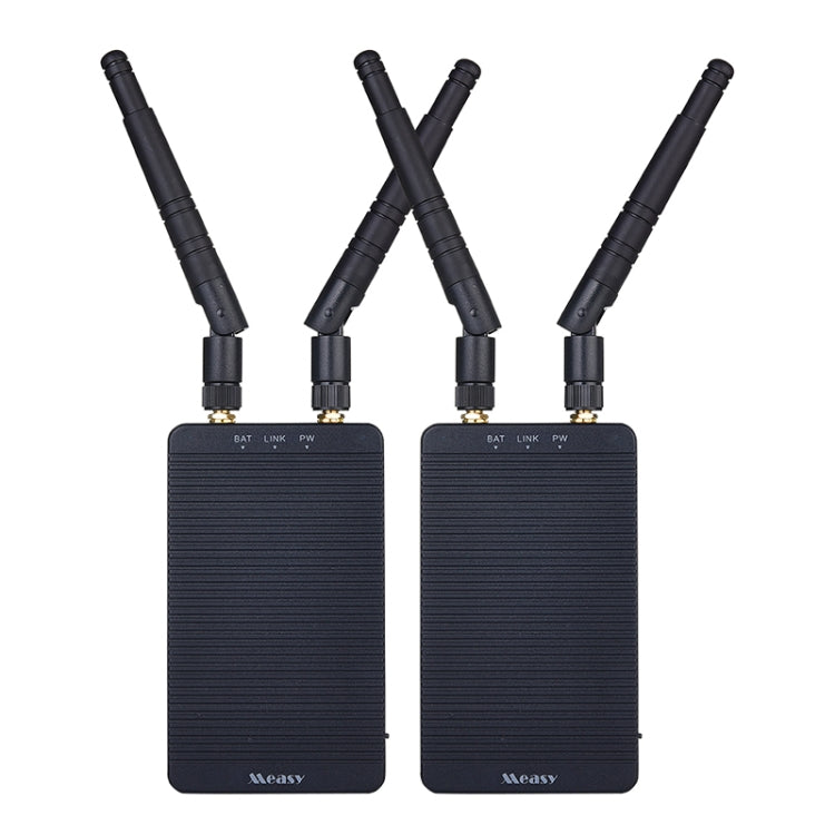 Measy T1 4K HDMI 2.0 Wireless Audio Video Transmitter Receiver Extender Transmission System, Transmission Distance: 200m, EU Plug(Black) by Measy