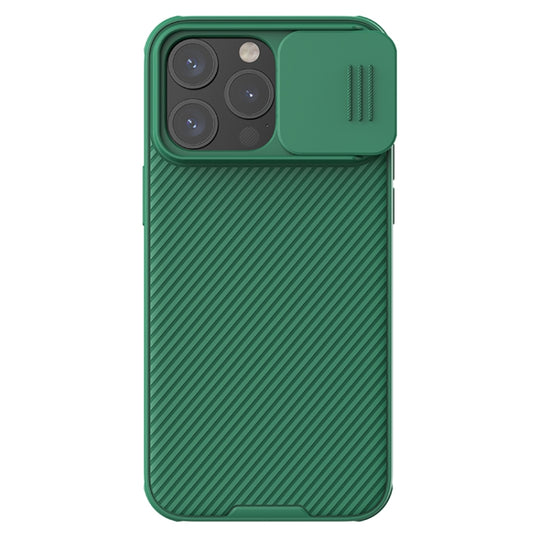 For iPhone 15 Pro Max NILLKIN CamShield Pro Magnetic Magsafe Phone Case(Green)