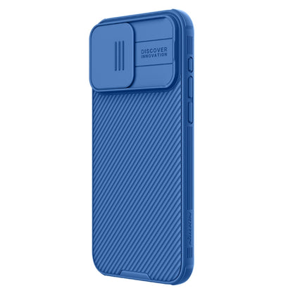 For iPhone 15 Pro NILLKIN CamShield Pro PC Phone Case(Blue) - iPhone 15 Pro Cases by NILLKIN | Online Shopping UK | buy2fix