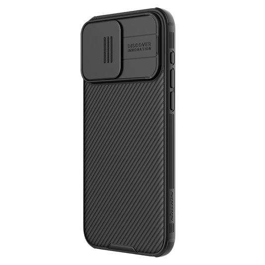 For iPhone 15 Pro NILLKIN CamShield Pro PC Phone Case(Black) by NILLKIN