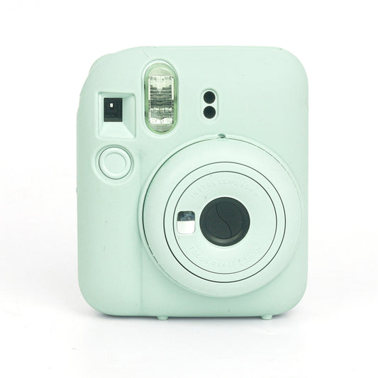 For FUJIFILM instax mini 12 Soft Silicone Camera Protective Case(Green) by buy2fix