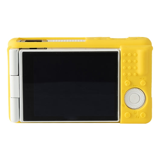For Sony ZV-1F / ZV1 M2 Soft Silicone Protective Case(Yellow) by buy2fix