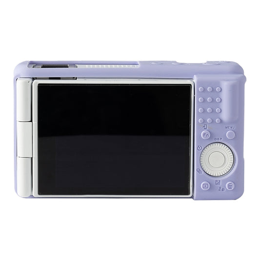 For Sony ZV-1F / ZV1 M2 Soft Silicone Protective Case(Purple) by buy2fix