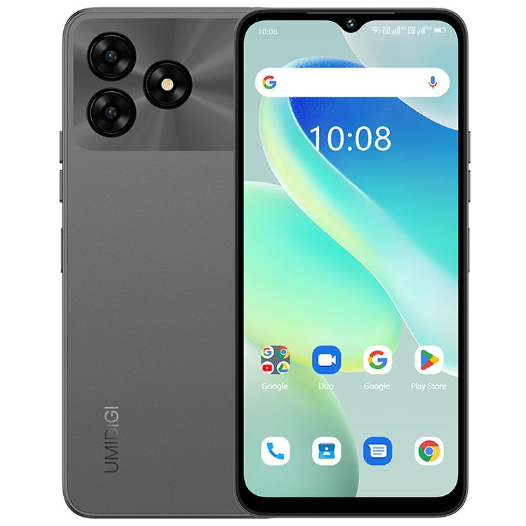 [HK Warehouse] UMIDIGI G5, 8GB+128GB, Face ID & Side Fingerprint Identification, 6.6 inch Android 13 Unisoc T606 Octa Core, Network: 4G(Space Gray) - UMIDIGI by UMIDIGI | Online Shopping UK | buy2fix