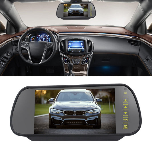 PZ709 437-W 7.0 inch TFT LCD Car External Wireless Rear View Monitor for Car Rearview Parking Video Systems by buy2fix