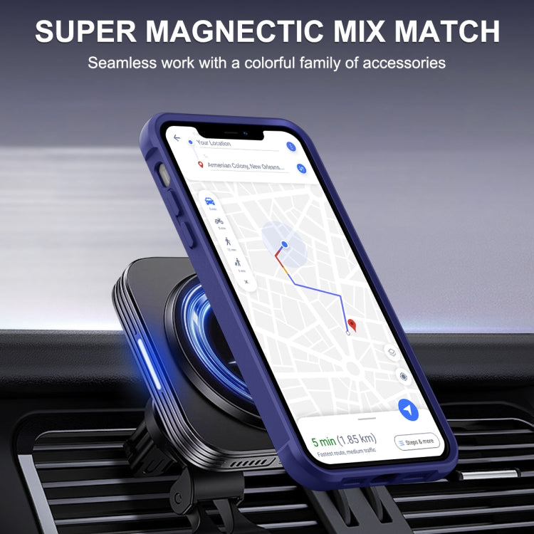 For iPhone 11 MagSafe Magnetic Phone Case(Klein Blue) - iPhone 11 Cases by buy2fix | Online Shopping UK | buy2fix