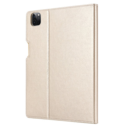 For iPad Pro 11 inch (2020) GEBEI PU+TPU Horizontal Flip Protective Tablet Case with Holder & Card Slots(Gold) - iPad Pro 11 (2020) Cases by GEBEI | Online Shopping UK | buy2fix