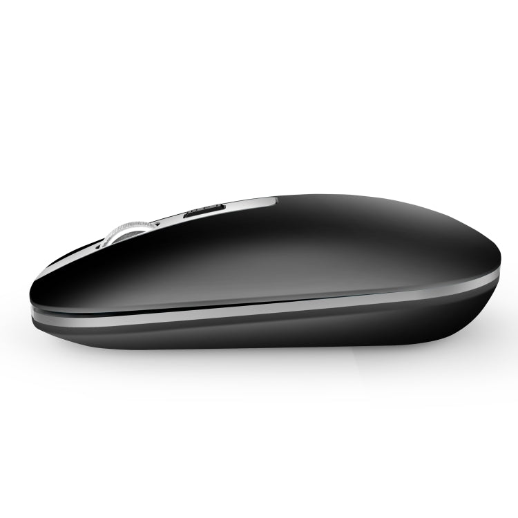 HXSJ M50 2.4GHZ 800,1200,1600dpi Three Gear Adjustment Dual-mode Wireless Mouse USB + Bluetooth 5.1 Rechargeable(Black) - Wireless Mice by HXSJ | Online Shopping UK | buy2fix