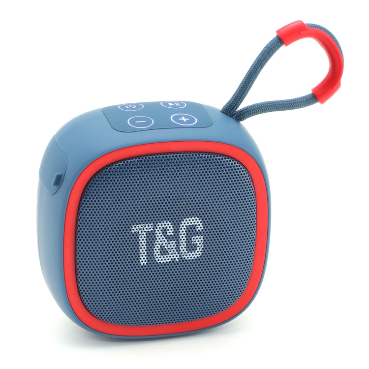 T&G TG659 Outdoor Portable TWS Mini Bluetooth Speaker(Blue) - Mini Speaker by T&G | Online Shopping UK | buy2fix