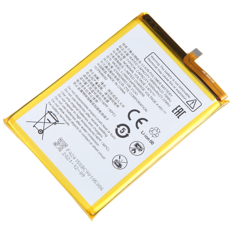 For ZTE 30 Pro /  S30 SE 8030N Battery Replacement Li3959T44P8h956656 6000mAh - Others by buy2fix | Online Shopping UK | buy2fix