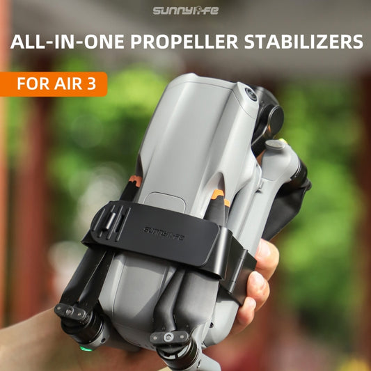 For DJI Air 3S / Air 3 Sunnylife SJ663 Blade Holder Fixed Propeller Fixer Guard(Black) by Sunnylife