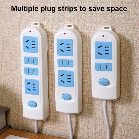 Anti-electric Shock Desk Power Strip Socket 3-position 1.8m, CN Plug by buy2fix