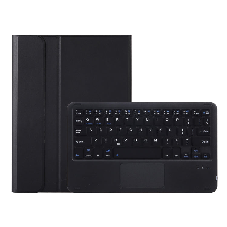 For Huawei MatePad Air 11.5 inch 2023 AH14-A Lambskin Texture Ultra-thin Detachable Bluetooth Keyboard Leather Case with Touchpad(Black) - Huawei Keyboard by buy2fix | Online Shopping UK | buy2fix