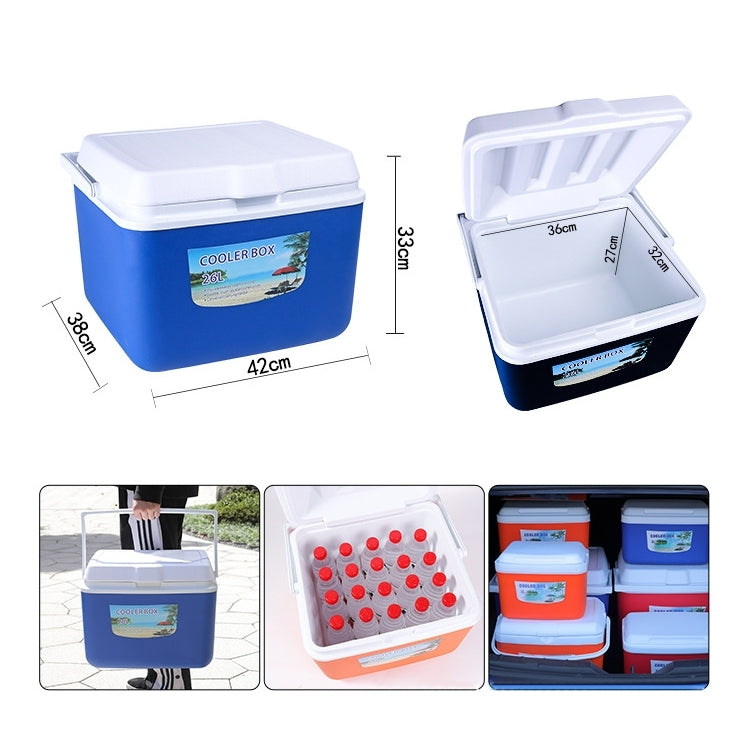 Portable Car Outdoor Ice Bucket Cooler mini Refrigerator 26L - Refrigerators by buy2fix | Online Shopping UK | buy2fix