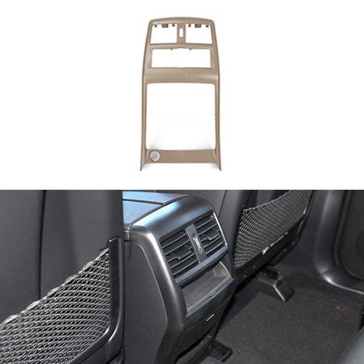 For Mercedes Benz ML320 / GL450 Car Rear Air Conditioner Air Outlet Panel Cover 166 680 7003, Style:Single Hole(Beige) by buy2fix